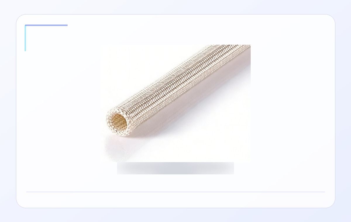Speciální sklotextilní návlek pro vysoké teploty